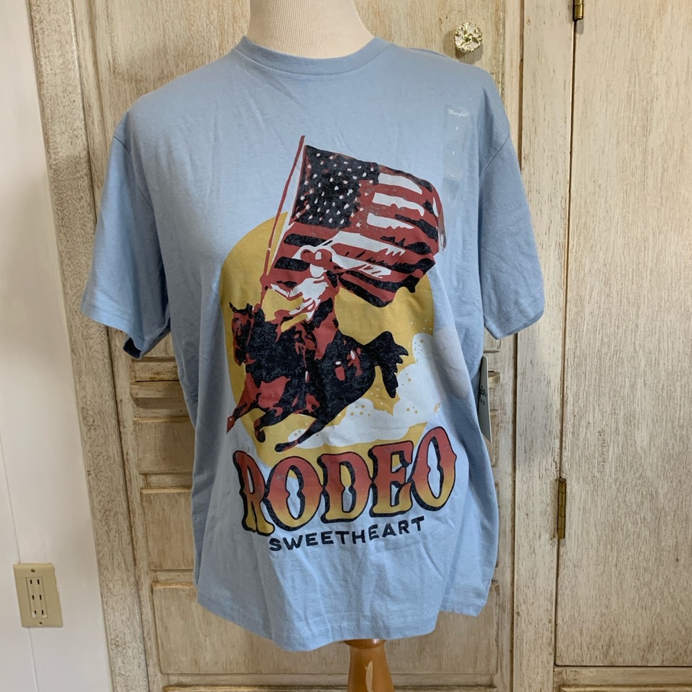 Wrangler Rodeo Sweetheart Graphic T-Shirt NWT